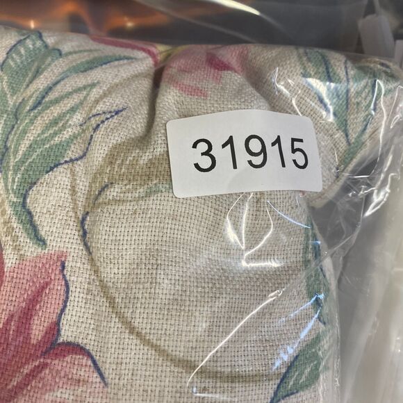 Inception Blazer Women L Large White Floral Collared Long Sleeve One Button - Picture 6 of 6